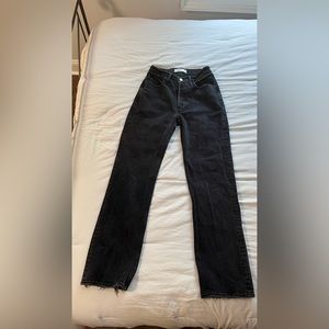 Abercrombie size 24 black jeans